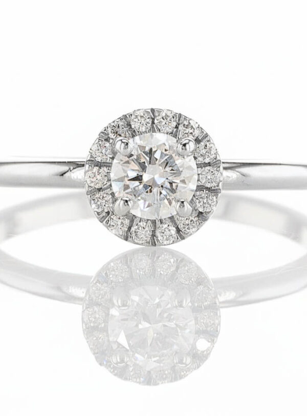 Flor white gold