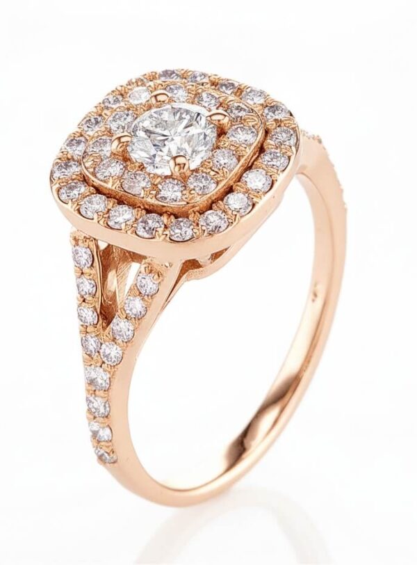 Signa ring - rose gold