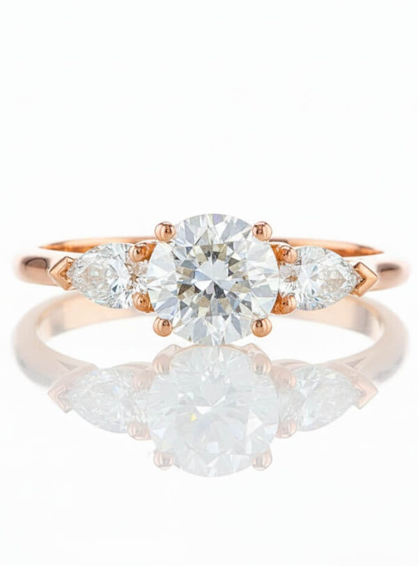 Trio rose gold