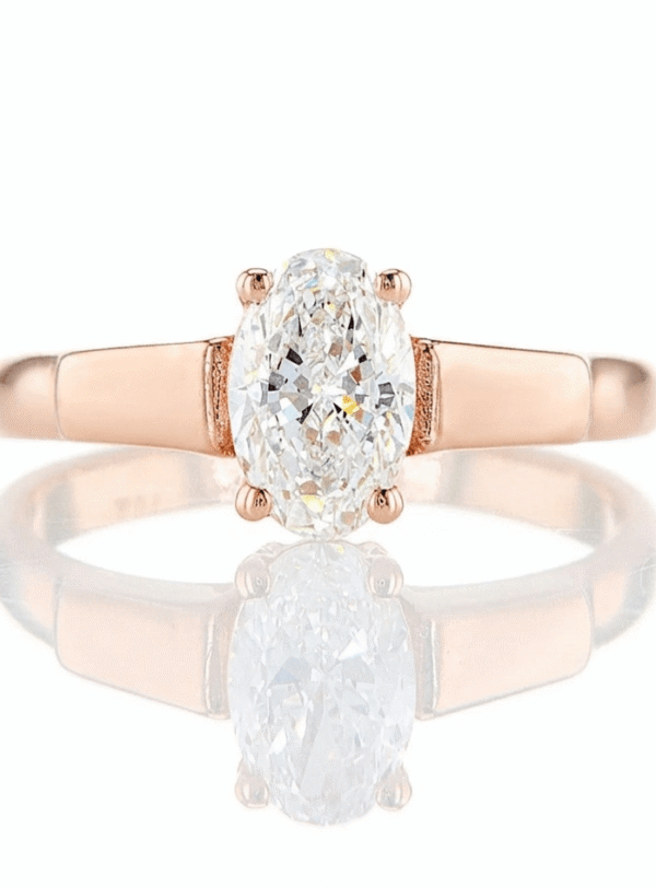 Marlen ring - rose gold