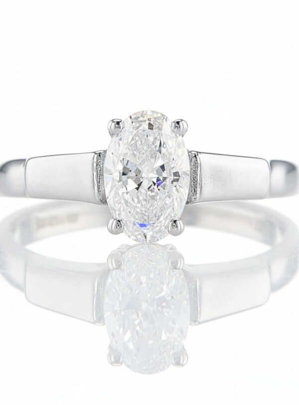 Marlen ring - white gold