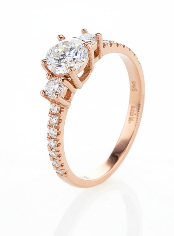 Crowny ring - rose gold