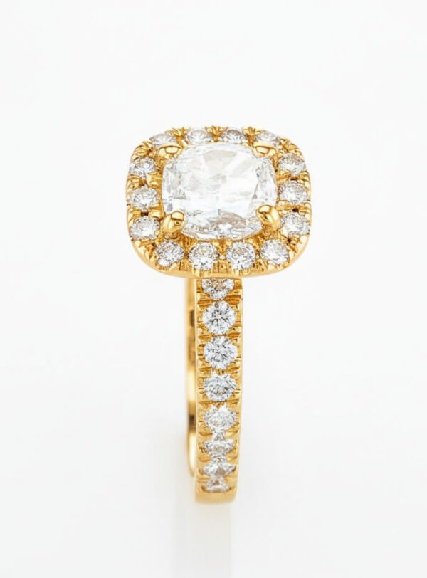 Cullo ring - yellow gold