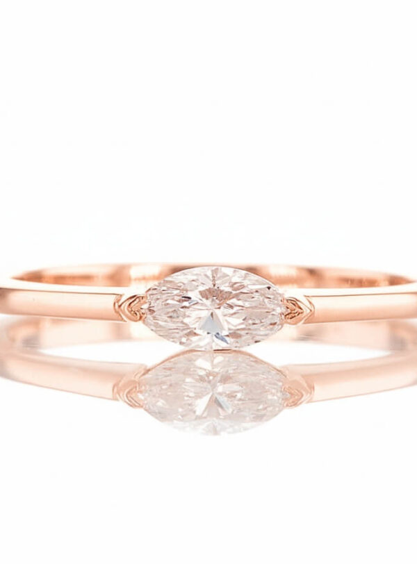Doris ring - rose gold