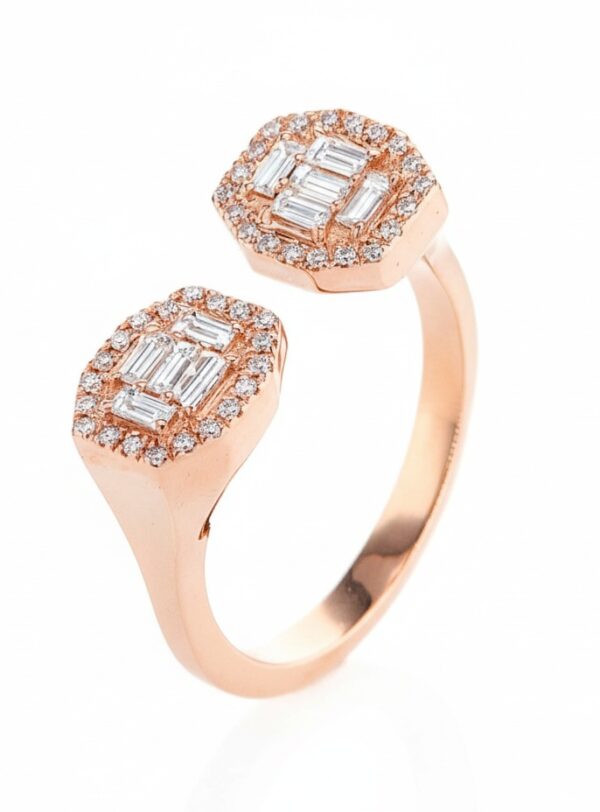 Erin ring - rose gold
