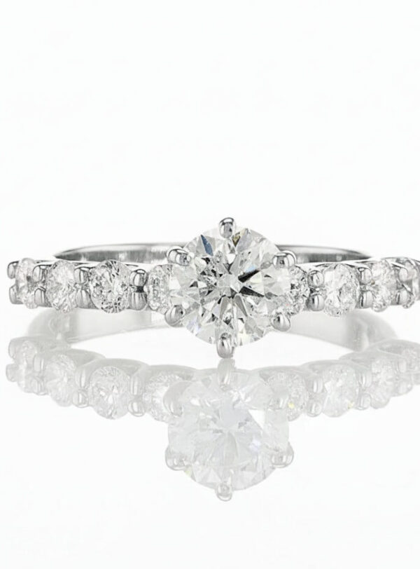Grandier ring - white gold