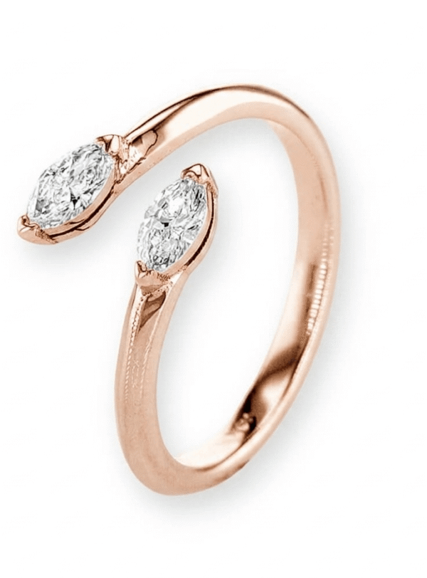 Marta ring - rose gold