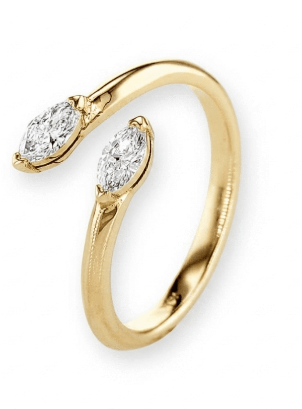 Marta ring - yellow gold