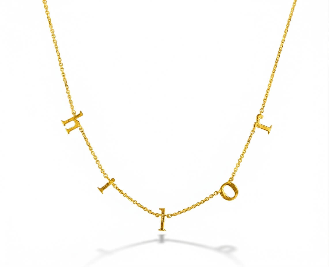 Necklace 16 yellow gold