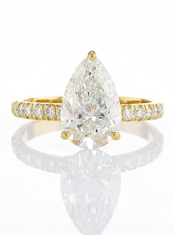 Piro ring - yellow gold