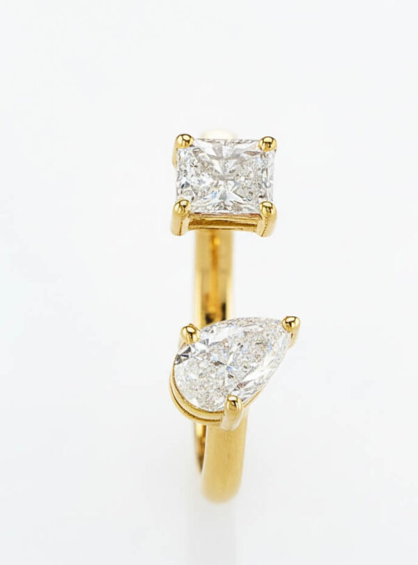 Prinpsy ring - yellow gold