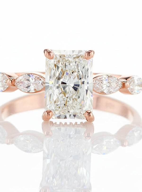 Radis ring - rose gold