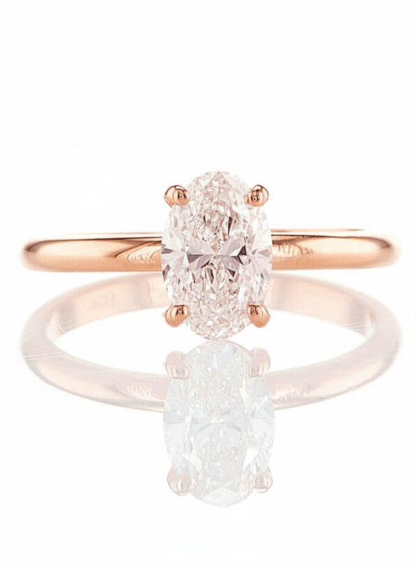 Viny ring - rose gold