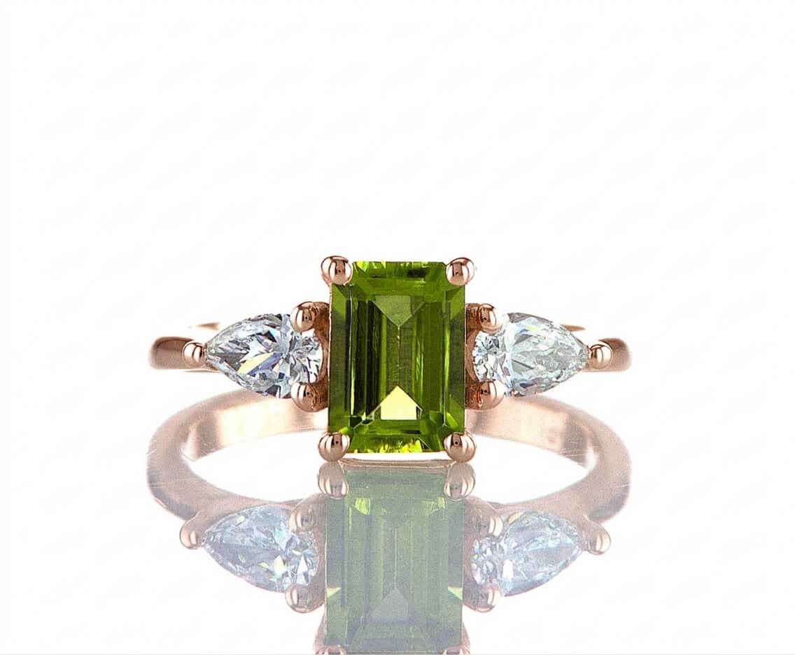 Lisa ring - rose gold