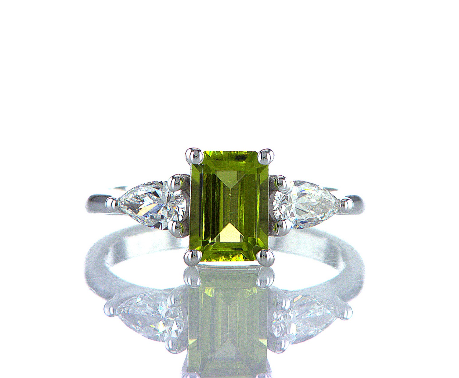 Lisa ring - white gold